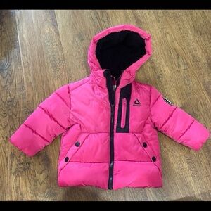 Reebok Vibrant Pink Hooded Jacket